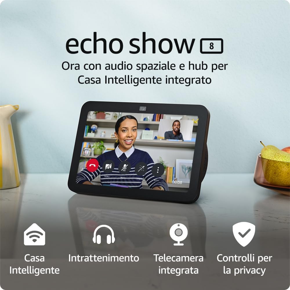 Echo Show 8 (2023): Innovazione e Privacy in Casa